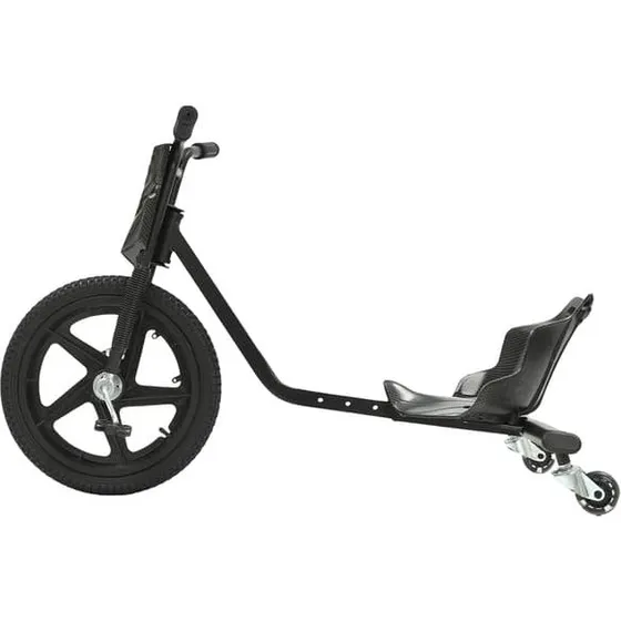 Drift Trike 3-hjulet gokart med justerbare funktioner, sort