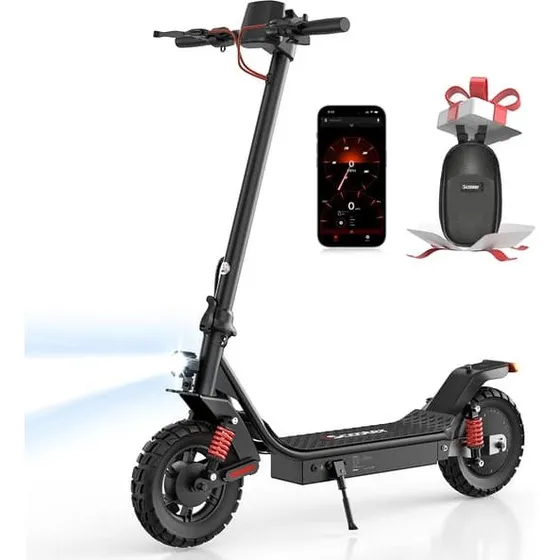 iScooter i10Pro Elektrisk Scooter - 800W, 48V15Ah, 10 tommer dæk