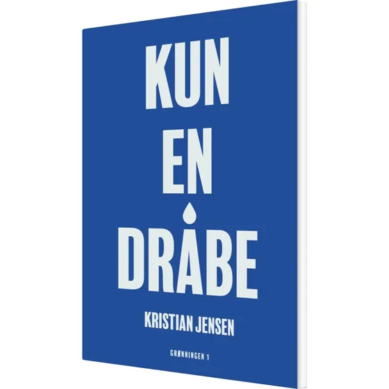 Kun en dråbe – Kristian Jensen (hæftet bog)