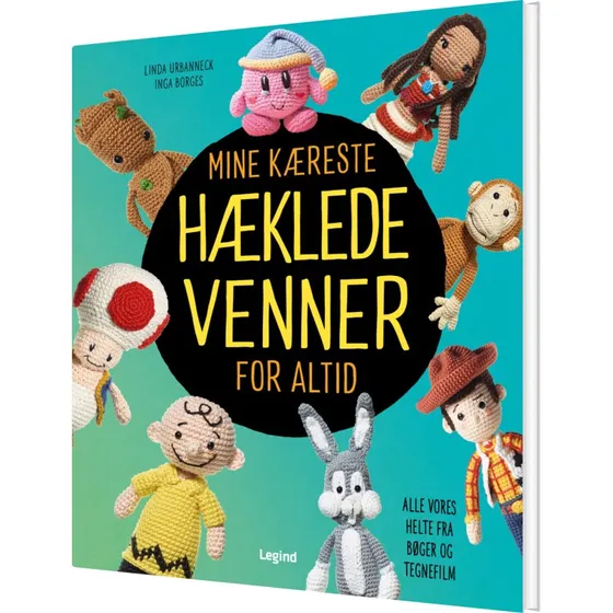Mine kæreste hæklede venner for altid – hæklebog