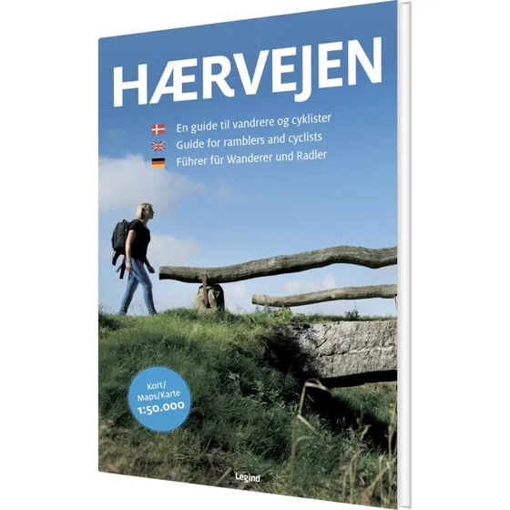 Hærvejen – Kortbaseret rejse- og guidebog (Hardcover)