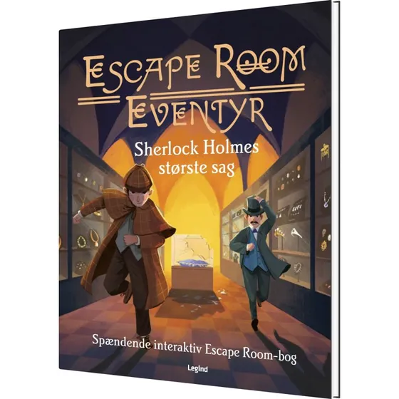 Sherlock Holmes: Største Sag – Escape Room-bog (Hardcover)