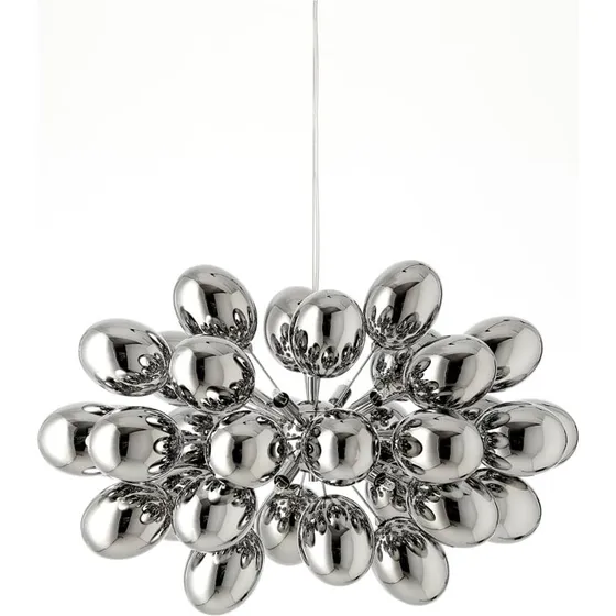 Nielsen Light Astralis pendel 32 kugler, krom glas