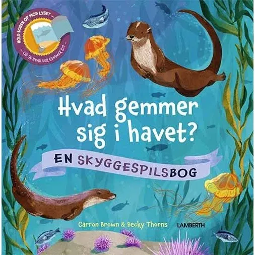Hvad gemmer sig i havet? – Skyggespilsbog (hardcover)