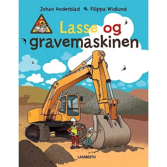 Lasse og gravemaskinen – børnebog (hardcover)