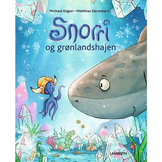Snorri og grønlandshajen – børnebog (hardcover)