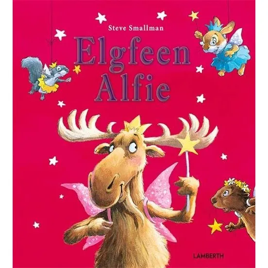 Elgfeen Alfie – børnebog (hardcover)