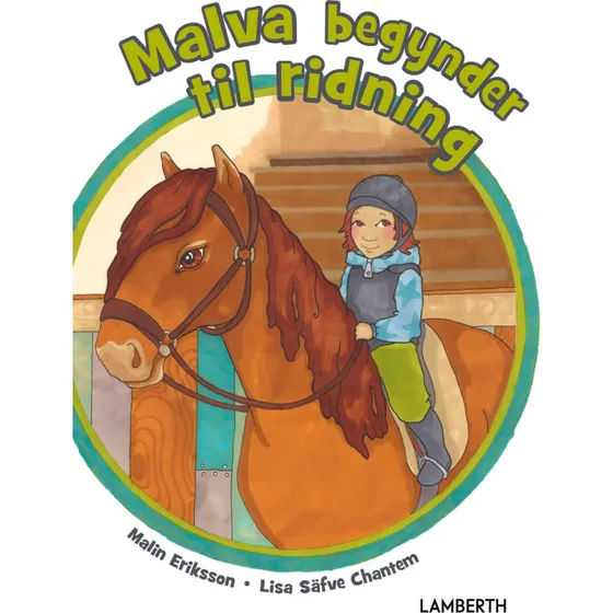 Malva begynder til ridning – børnebog