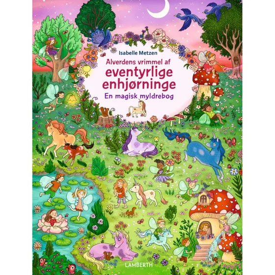 Vrimmel af eventyrlige enhjørninge – Papbog