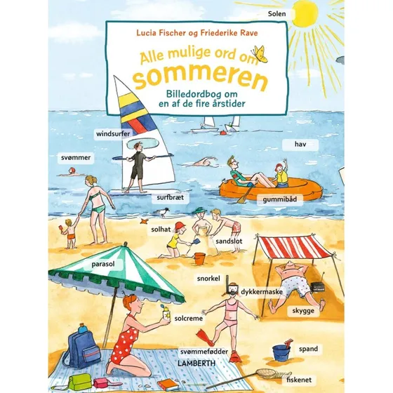 Alle mulige ord om sommeren – børnebog (hardcover)