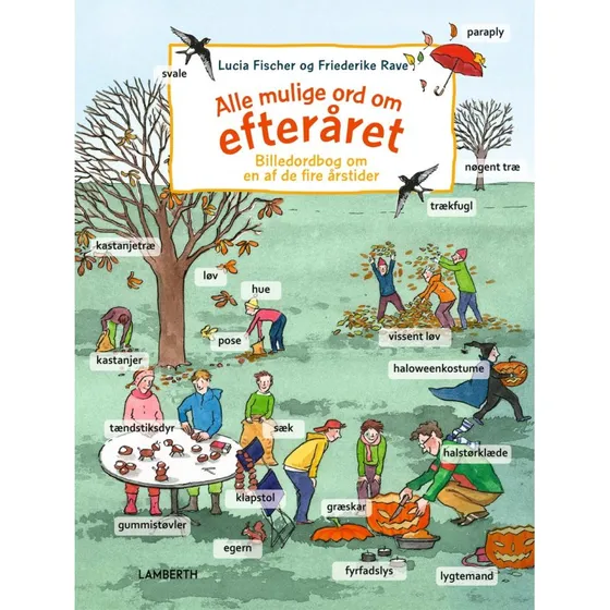 Alle mulige ord om efteråret – børnebog (hardcover)