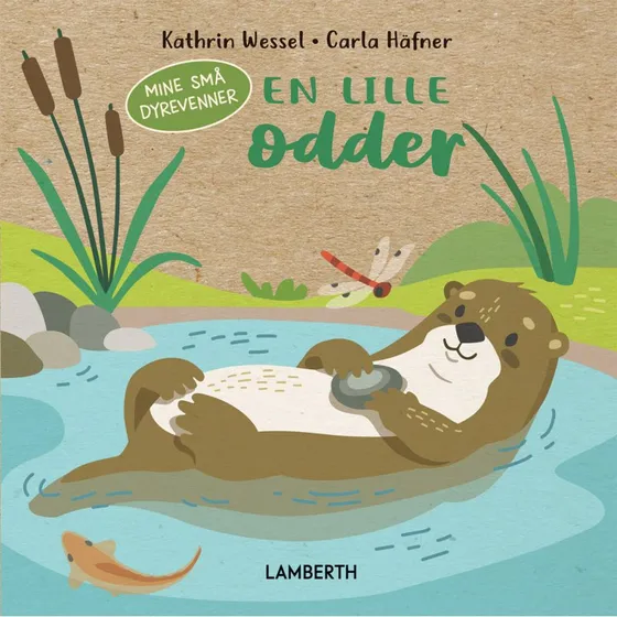 En lille odder – papbog af Kathrin Wessel