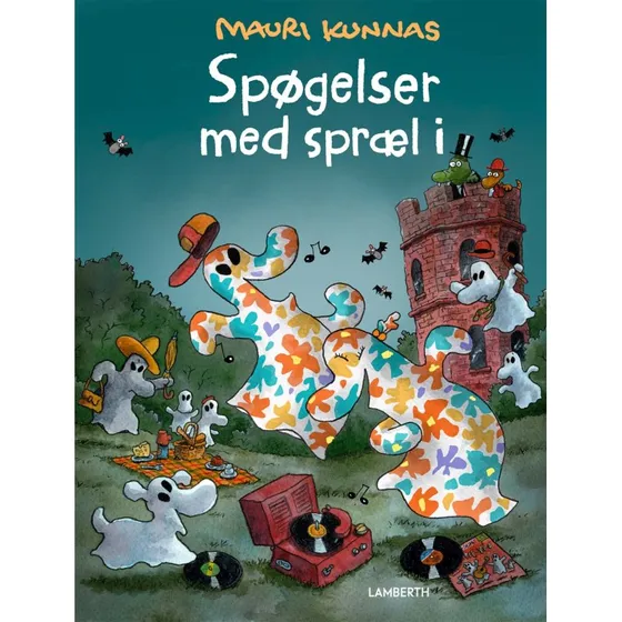Spøgelser med spræl i – børnebog (hardcover)