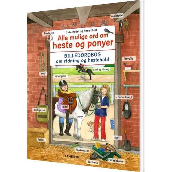 Alle mulige ord om heste og ponyer – billedordbog (hardcover)