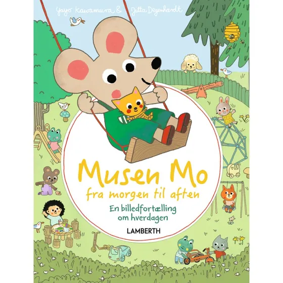 Musen Mo fra morgen til aften – papbog
