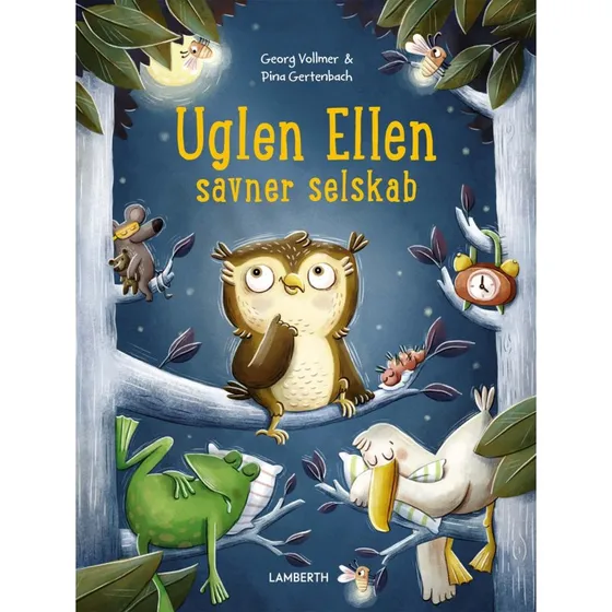 Uglen Ellen savner selskab – Børnebog (Hardcover)