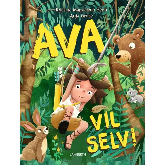 Ava vil selv! – børnebog (hardcover)