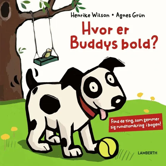 Hvor er Buddys bold? – Børnebog (Hardcover)
