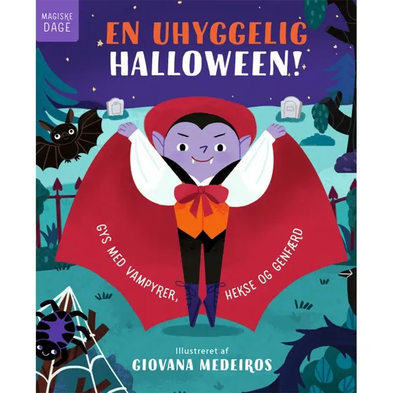 En Uhyggelig Halloween! – Børnebog (Papbog)