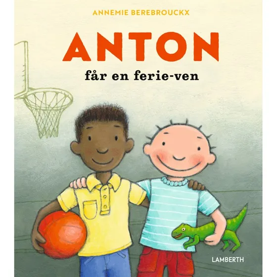 Anton får en ferie-ven – børnebog (hardcover)