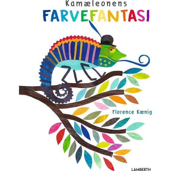 Kamæleonens Farvefantasi – Børnebog (Hardcover)