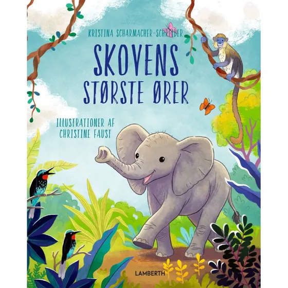 Skovens største ører — børnebog (hardcover)