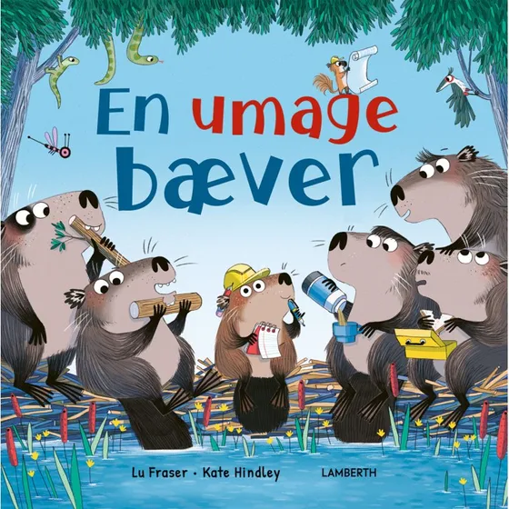 En umage bæver – børnebog (hardcover)