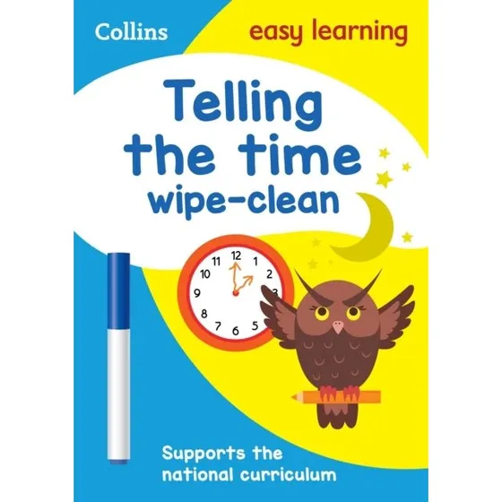 Telling the Time Wipe Clean Activity Book