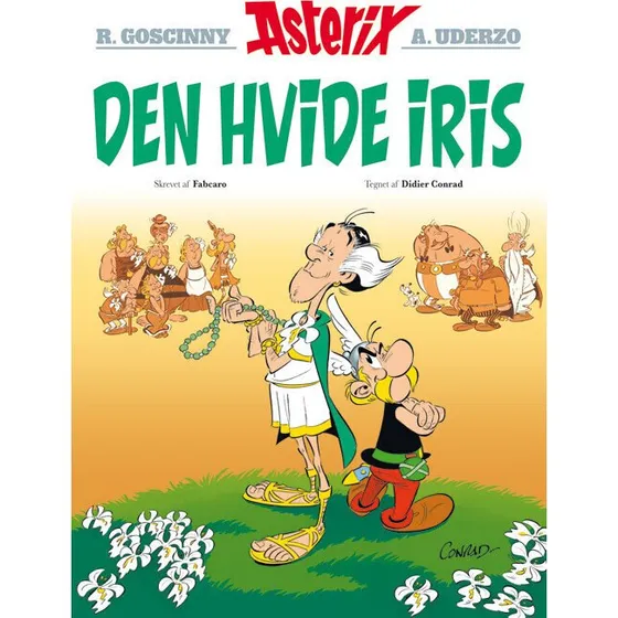 Asterix 40: Den Hvide Iris - Softcover (Fabcaro)