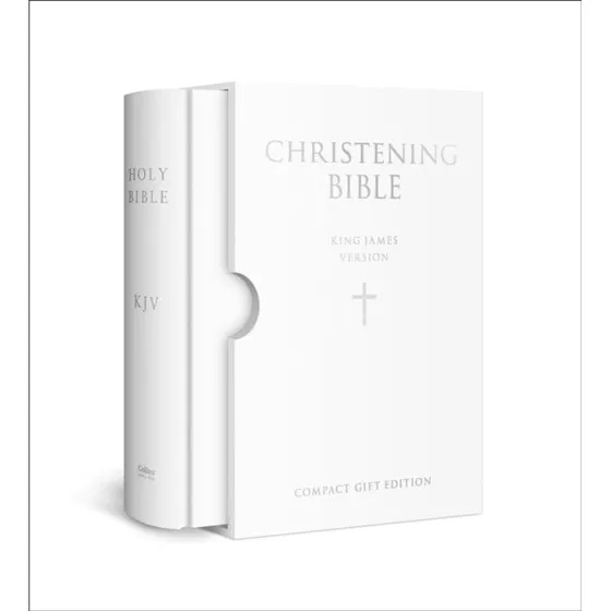 King James Version Holy Bible - Hvid Compact Edition