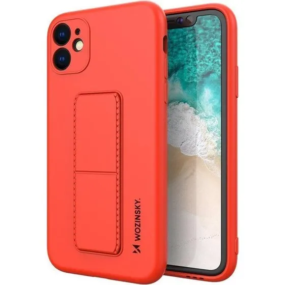Wozinsky Kickstand Case til Samsung Galaxy A22 4G - Rød