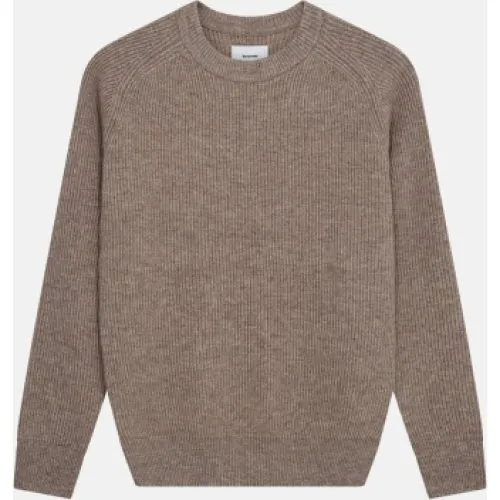Resteröds Michael Pullover i uld - Sand