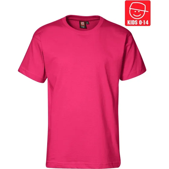 ID T-TIME T-shirt Dame Pink - Børnestørrelse