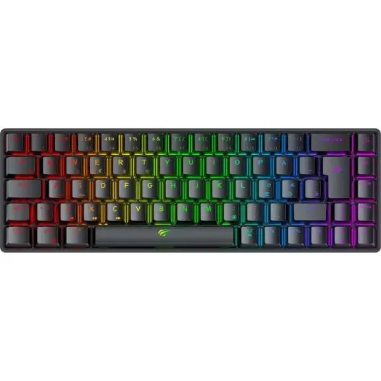 Havit KB860L Ultra Compact Trådløst Mekanisk Gaming Tastatur - Sort