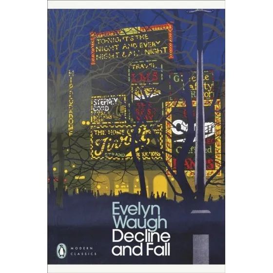 Evelyn Waugh: Decline and Fall (Bog)