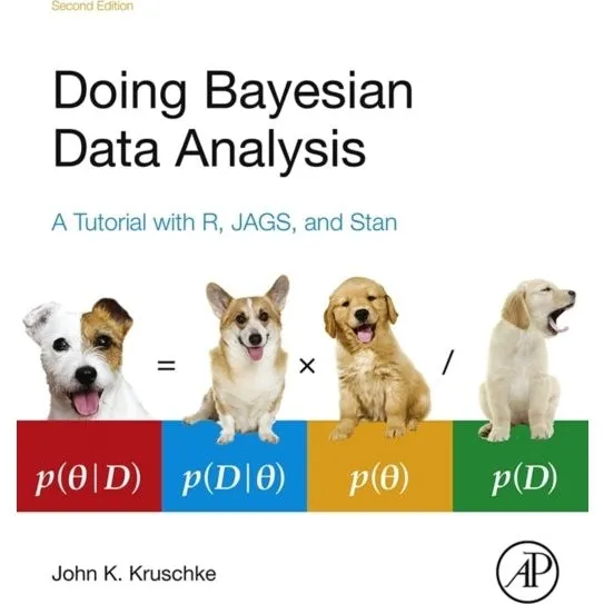 Doing Bayesian Data Analysis: 2. udgave af John Kruschke
