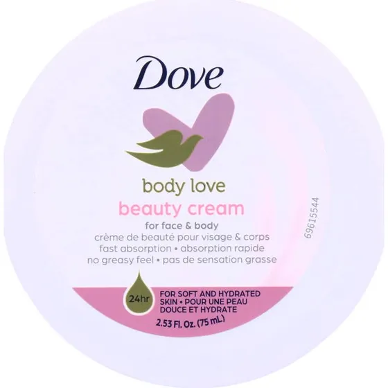 Dove Beauty Nourishing Body Cream 75 ml