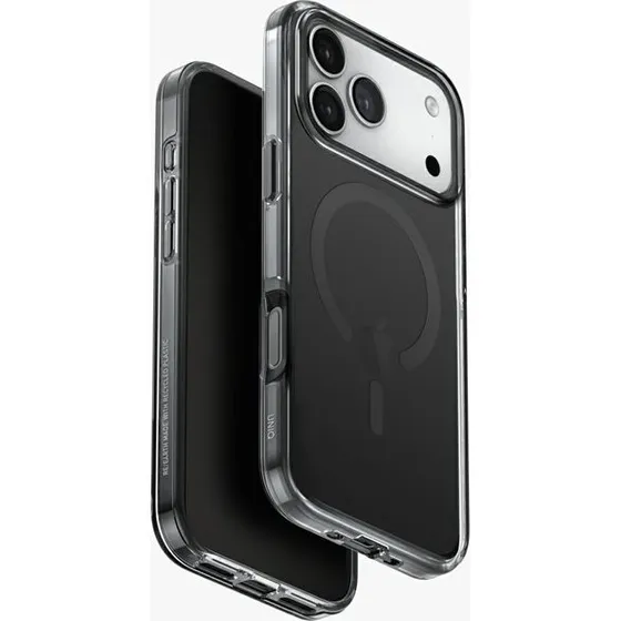 UNIQ Clario Magclick Charging Case til iPhone 17 Pro Max - Black