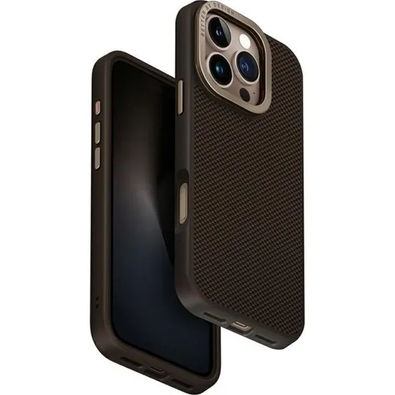 UNIQ Keva Max Magclick Case til iPhone 16 Pro - Brown