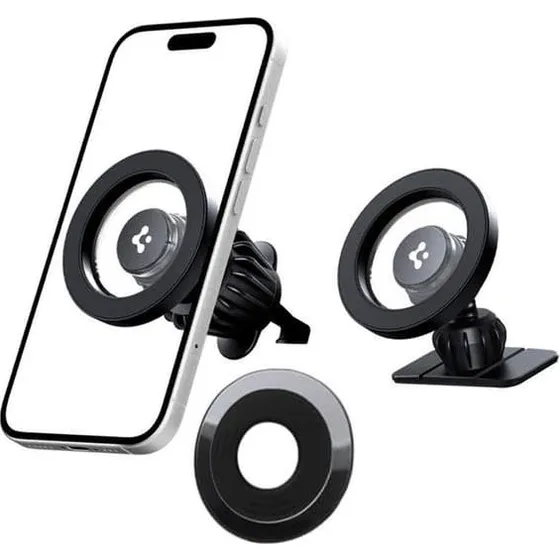 Spigen MFT13 MagSafe bilholder til smartphone - Sort