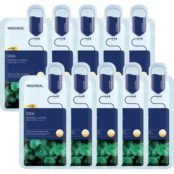 Mediheal Dermaplus Cica Mask 10 stk