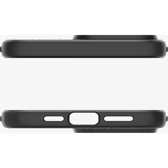 Spigen Liquid Air Matte Black til iPhone 15 Pro