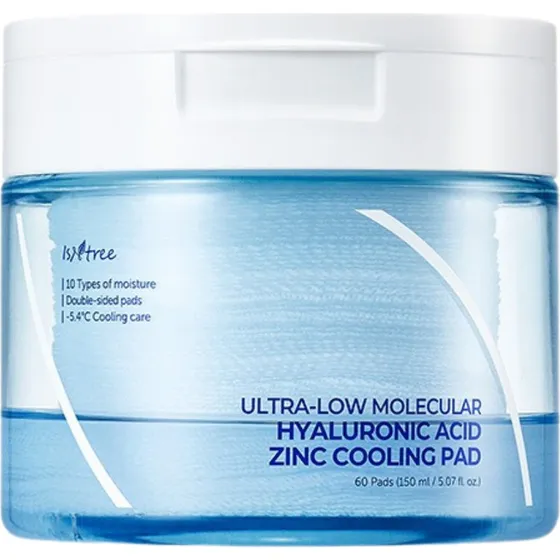 Isntree Molecular Hyaluronic Acid Zinc Cooling Pad 150ml