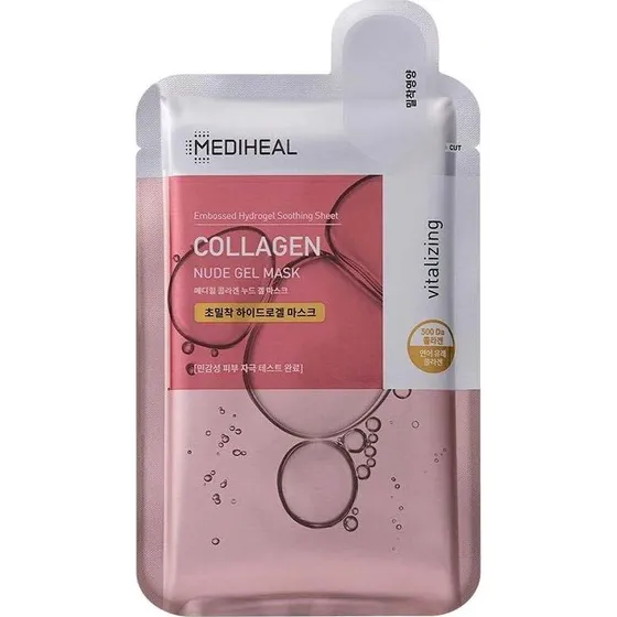 Mediheal Collagen Nude Gel Mask - 10 stk.