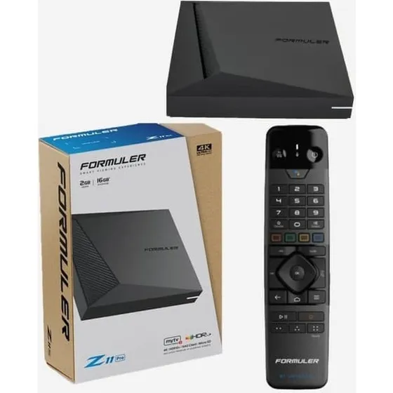 Formuler Z11 Pro Satvision Version med Bluetooth-fjernbetjening