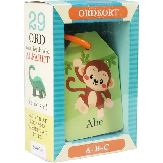 Barbo Classic Ordkort - Alfabetet - ABC (DK)
