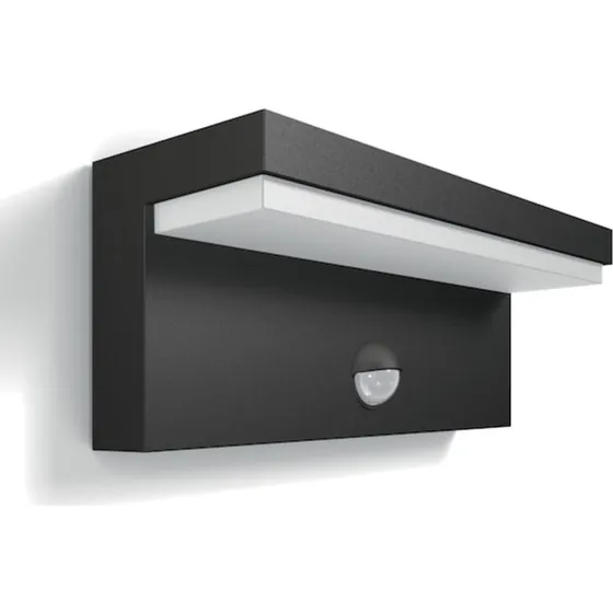 Philips myGarden Bustan udendørs væglampe med sensor, antracit