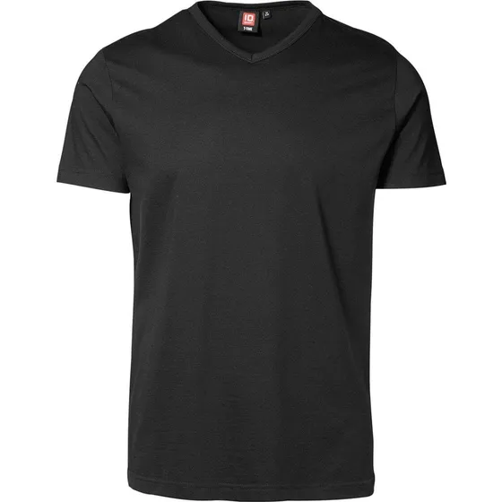 ID Identity T-Time V-neck T-shirt - Sort - XL