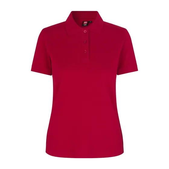 ID Dame Polo - Rød - S