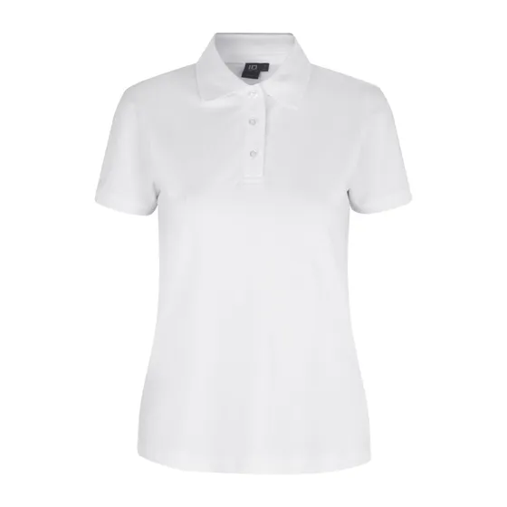 ID Dame Polo - Hvid - M